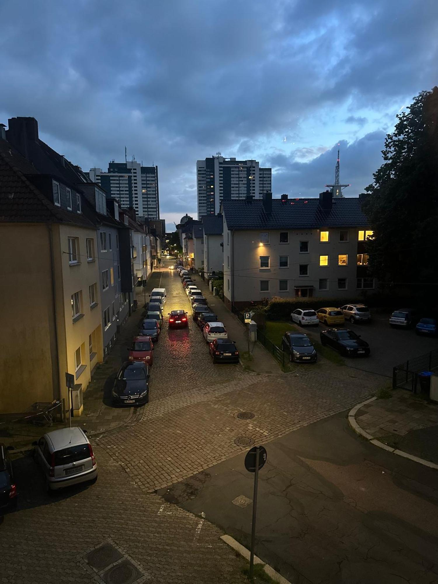 Fewo Am Deich 1 Zentral Mit Stadtblick Und Kontaktloser Check In 不来梅港 外观 照片