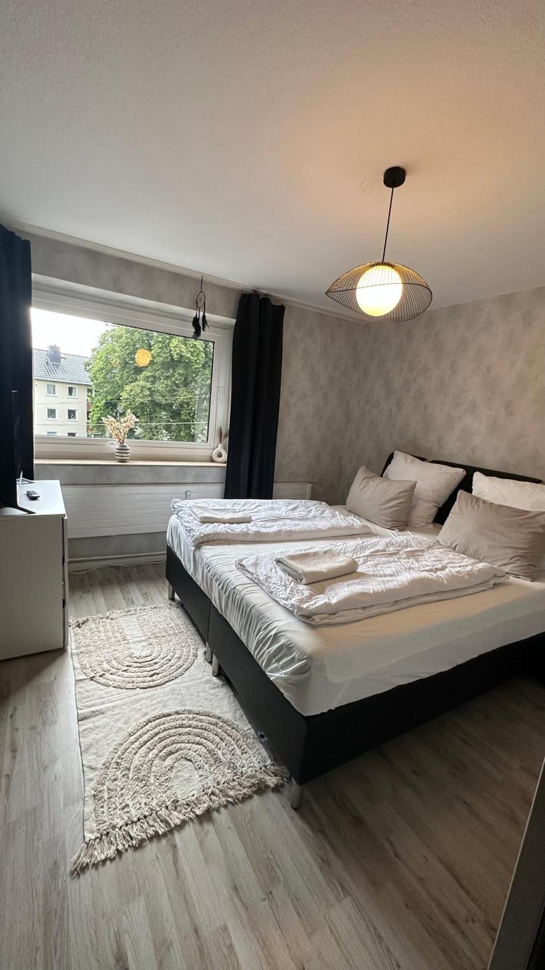 Fewo Am Deich 1 Zentral Mit Stadtblick Und Kontaktloser Check In 不来梅港 外观 照片